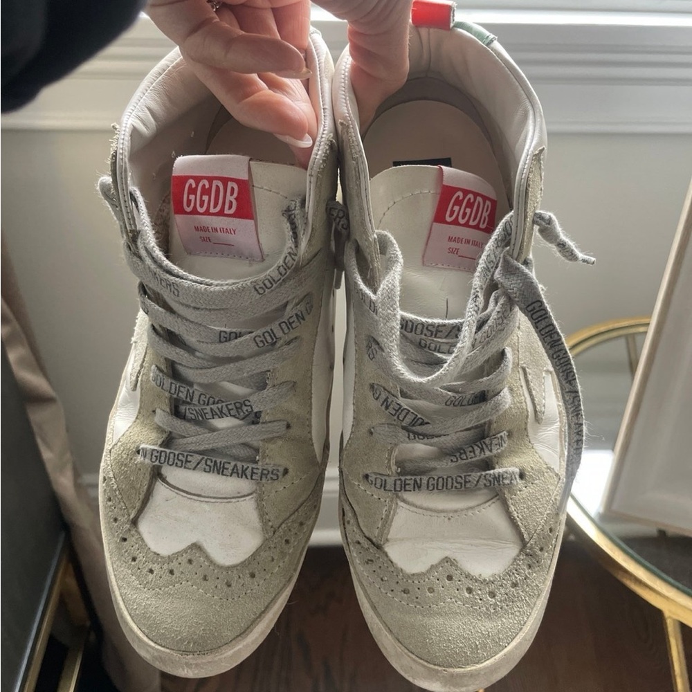 Golden Goose Women's Sneakers - White and Gray